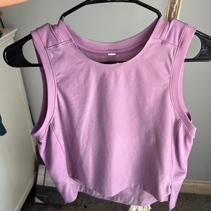 lululemon ultralight waist length tank top